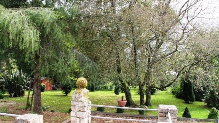 Vue sur le parc de 7200 m² 
