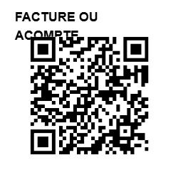 Facture ou Acompte QrCode PayPal. Facture ou Acompte QrCode PayPal.